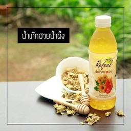น้ำเก๊กฮวยน้ำผึ้ง น้ำแข็ง แก้วโอ่ง