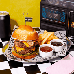 ดับเบิ้ลเบอร์เกอร์เนื้อวากิว