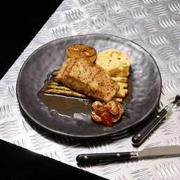 สเต็กปลากะพงย่าง