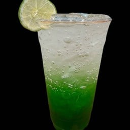 น้ำเขียวโซดา มะนาว