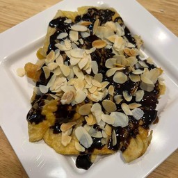 โรตีนม+ช็อกโกแลต อัลมอนด์