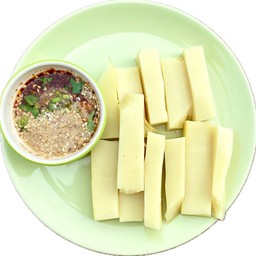 ข้าวแรมฟืน(แบบจิ้ม) เจทานได้