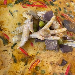 ข้าวเขียวหวานไก่