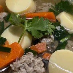 ต้มจืดเต้าหู้หมูสับ