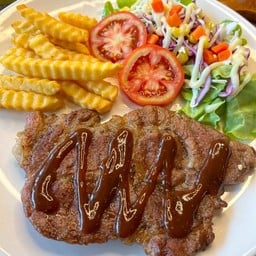 สเต็กหมูบาร์บีคิว