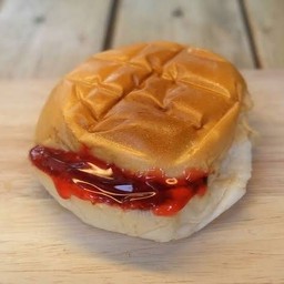 ปังแพกลมปิ้งแยมสตอเบอรี่ 1 ลูก