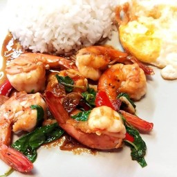 กะเพรากุ้ง