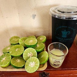 มัทฉะน้ำใสโซดา+น้ำผึ้งมะนาว