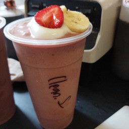 Clean stw.banana whitemalt Almond milk honey