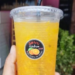 น้ำส้มเกล็ดหิมะ (20 ออนส์) จำนวน 1 แก้ว