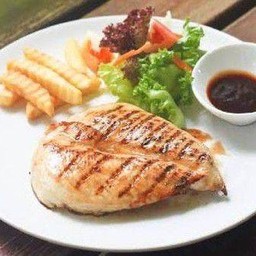 Steak อกไก่เฟรนไฟล์