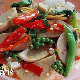 หมูยอผัดฉ่า