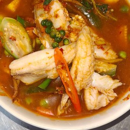 แกงป่าปลาเก๋า