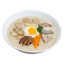 โจ๊กหมู + ทุกอย่าง + ไข่ไก่