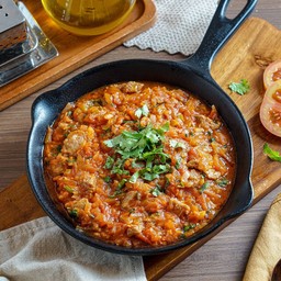 Fried Meat with Tomato