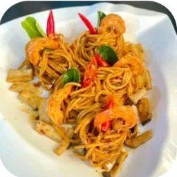 สปาเก็ตตี้ผัดต้มยำกุ้ง