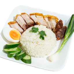 ข้าวหมูกรอบ