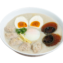 โจ๊กหมู + 3ไข่