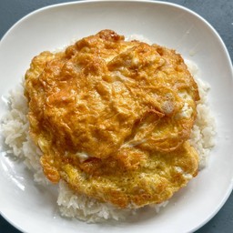 ข้าวไข่เจียวหมูสับวุ้นเส้น