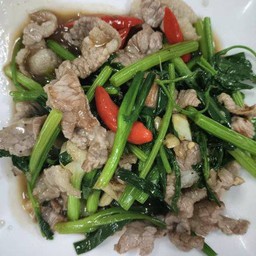 เนื้อผัดขึ้นฉาย