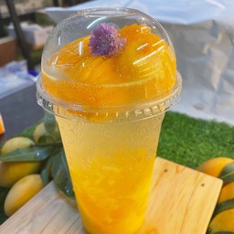 มะยงชิดโซดา ( 22 oz)