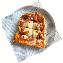 ขนมปังพิซซ่าแฮมชีส