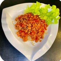 สปาเก็ตตี้ซอสหมู