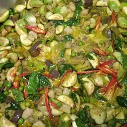 Chicken Green Curry With Rice