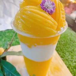 มะยงชิดปั่นโยเกิร์ตสมูทตี้ ( 22 oz )