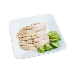 ไก่สับเปล่า (จานใหญ่)