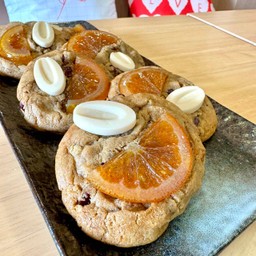 Yuzu espresso cookies