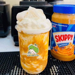 เนยถั่ว  มะพร้าวนมสดปั่น  ( มะพร้าวบ้านแพ้วแท้ 100%)