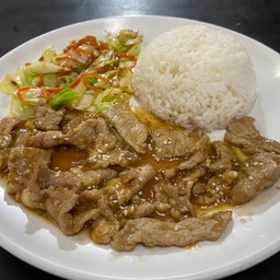 ข้าวหน้าหมูเกาหลี