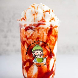 มะพร้าวน้ำหอมนมสด ซอสสตรอเบอรี่