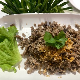 ผัดหนำเลี๊ยบหมูสับ