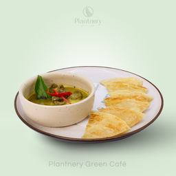 โรตีแกงเขียวหวานเนื้อน่องลาย