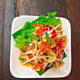 ตำไทยไข่เค็ม