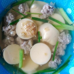 ต้มจืดเต้าหู้หมูสับ