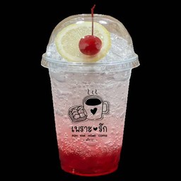 น้ำแดงมะนาวโซดา