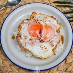 ข้าวไข่ดาวแฝด