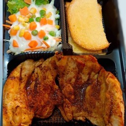 สเต็กอกไก่หม่าล่า(ใหญ่)