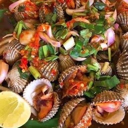 ตำหอยแครง