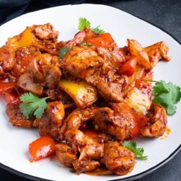 ไก่ผัดพริก