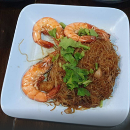 กุ้งอบวุ้นเส้น.
