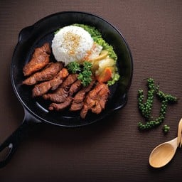 เนื้อเซอร์ลอยน์ออสเตรเลียทอดน้ำปลา