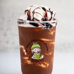 มะพร้าวน้ำหอมปั่นนมสด นูเทลล่า