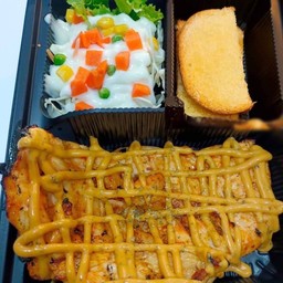 สเต็กอกไก่สไปซี่(ใหญ่)