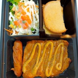 สเต็กหมูสไปซี่