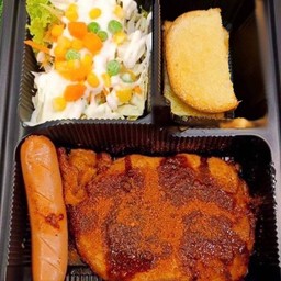 สเต็กหมูหม่าล่า