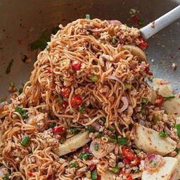 ลาบมาม่า ไก่สับ